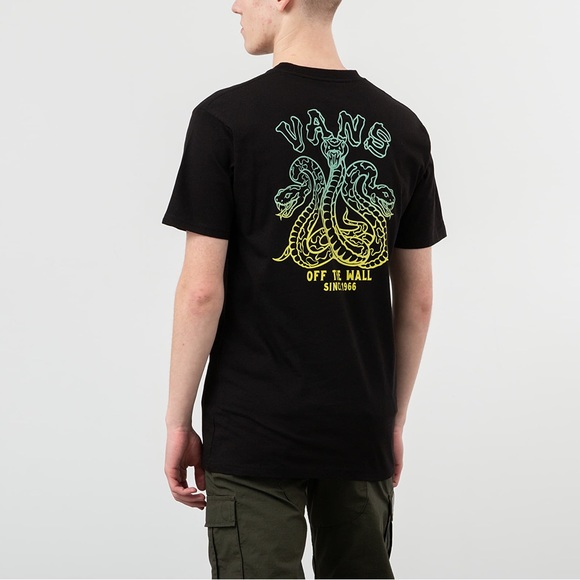 Vans Other - NWOT Unisex Van’s Ombré Snake Graphic Black Tee